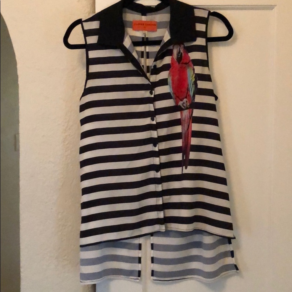 Clover canyon open back top